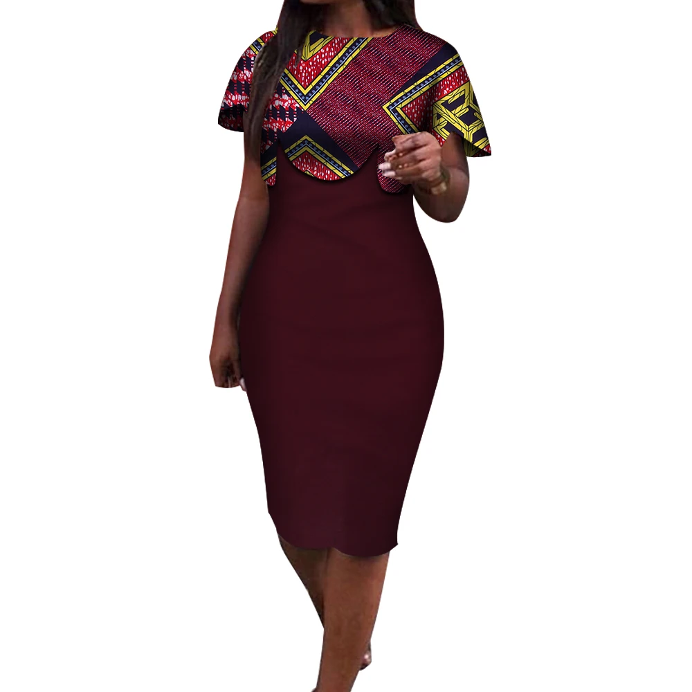 colorful bodycon dress STRIPED SHORT SLEEVE Red Long Sleeve Prom Professor Color:Light Indigo 96% Polyester