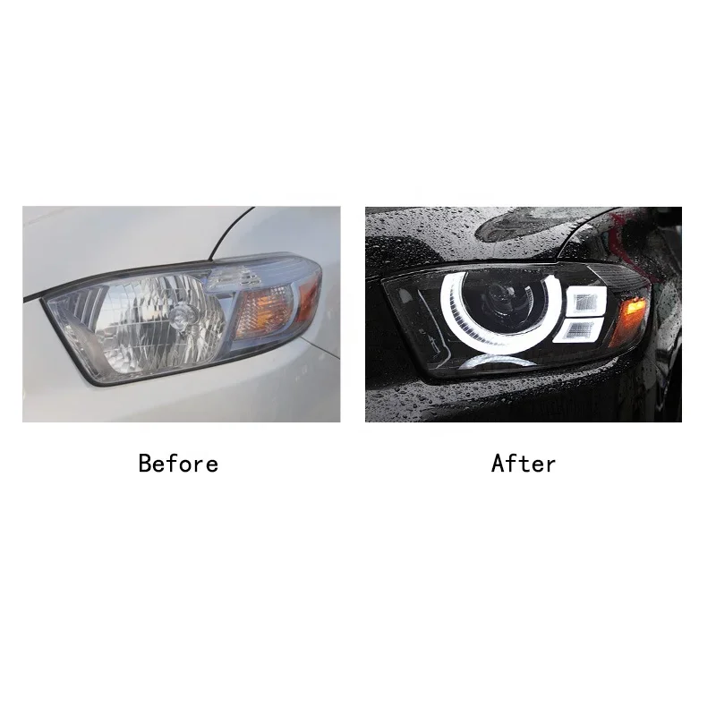 

Upgrade Lamp Modified LED Headlight DRL Head Light for Toyota Highlander 2009 -2011