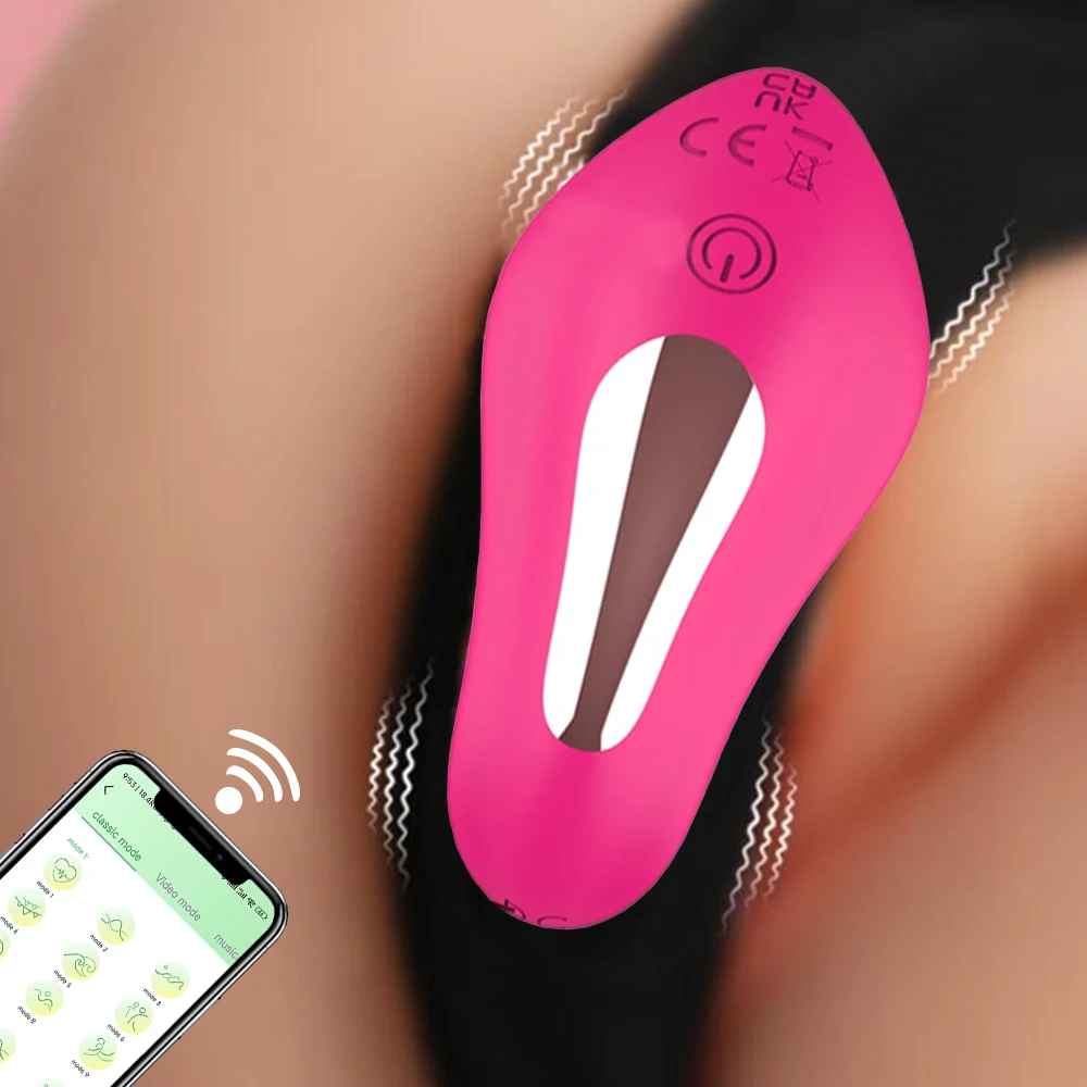 Mini Wearable Vibrator for Women Wireless APP Remote Control Vibrating Egg Clitoris Stimulator Female   Toys for Couples