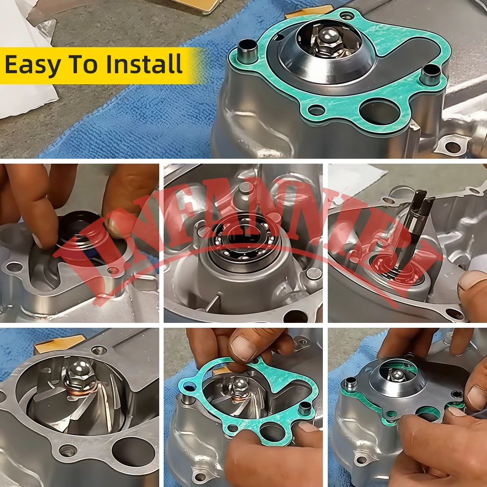 Water Pump Seal IMPELLER & Shaft Gasket Kit Set For Honda ATV TRX250R 1986-1988