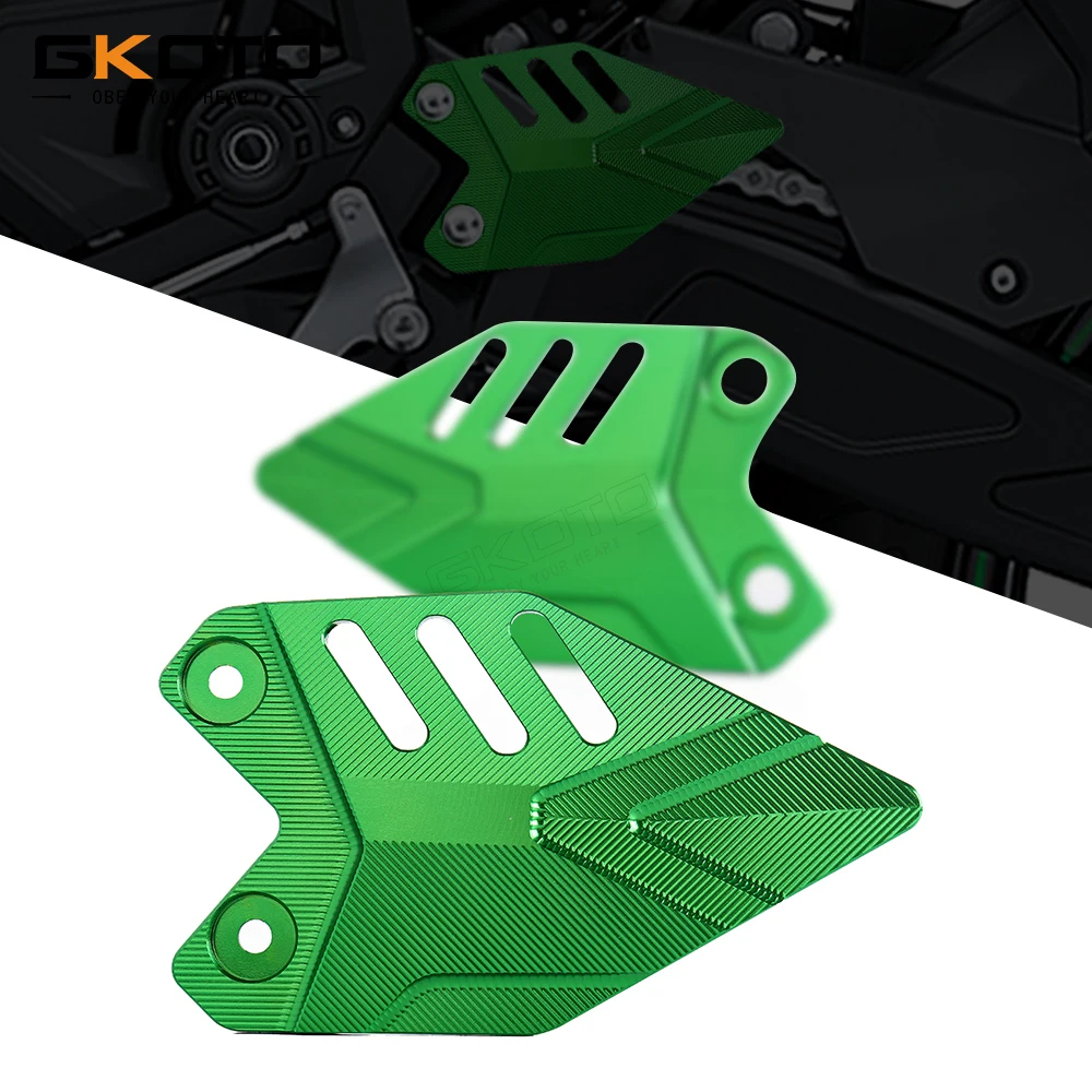 

For Kawasaki Ninja650 NINJA 650 Z 650 Z650 2018 - 2024 CNC Footrest Front Pedal Wing Bracket Protector Motorcycle Accessories