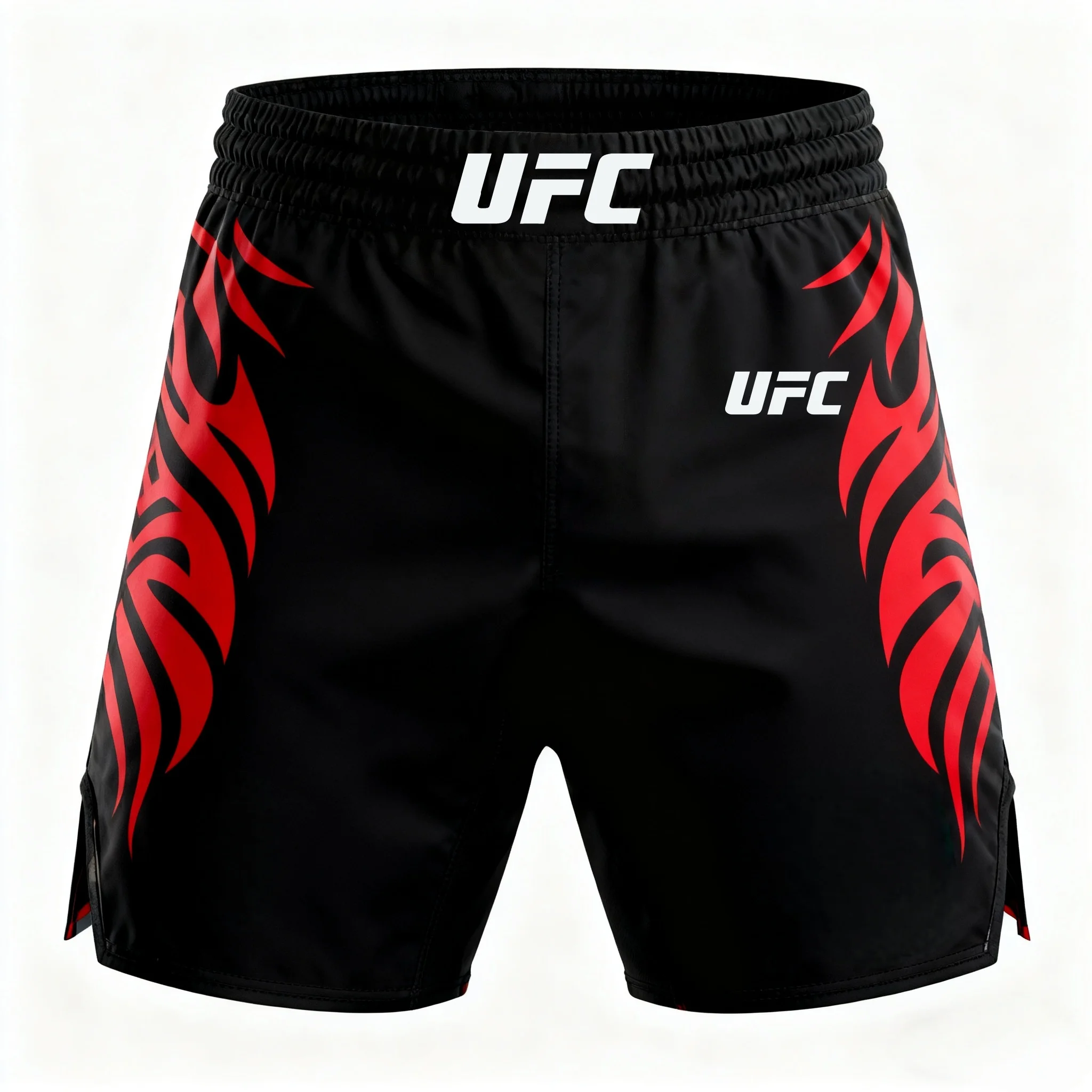 2025 UFC MMA القتال المنافسة السراويل الرياضية للرجال والنساء تنفس التجفيف السريع امتصاص العرق التدريب سراويل ملاكمة #1