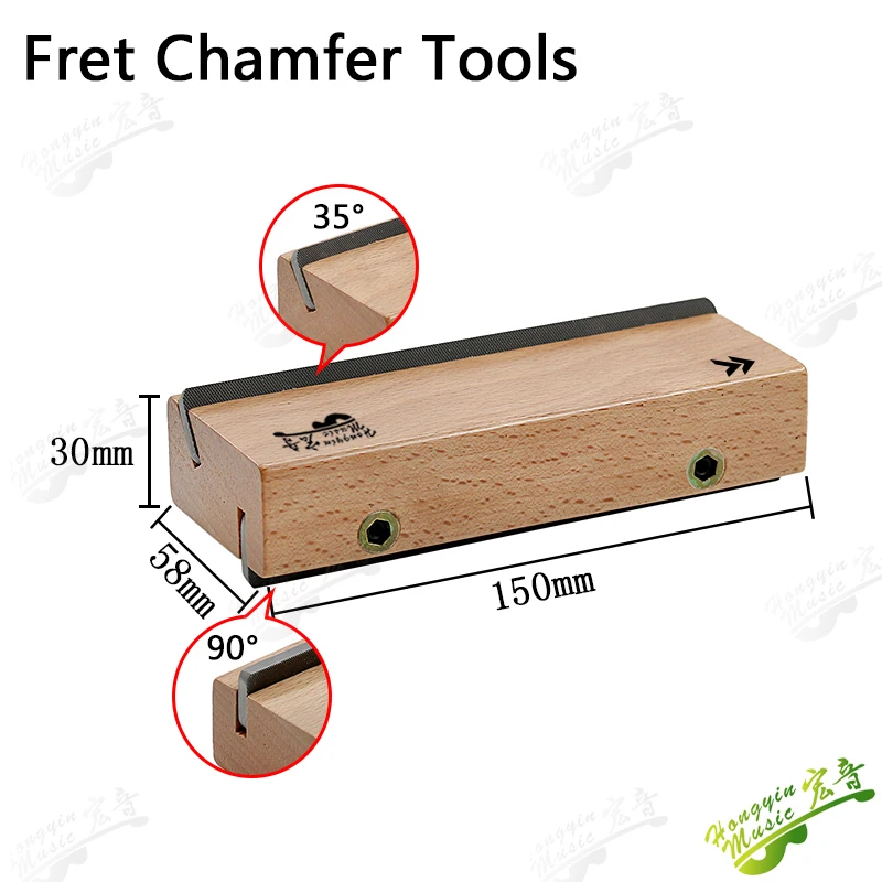 エレクトリックアコースティッククラシックベースギターネック指板フレットサンディング野郎スムーズファイル修復ツール