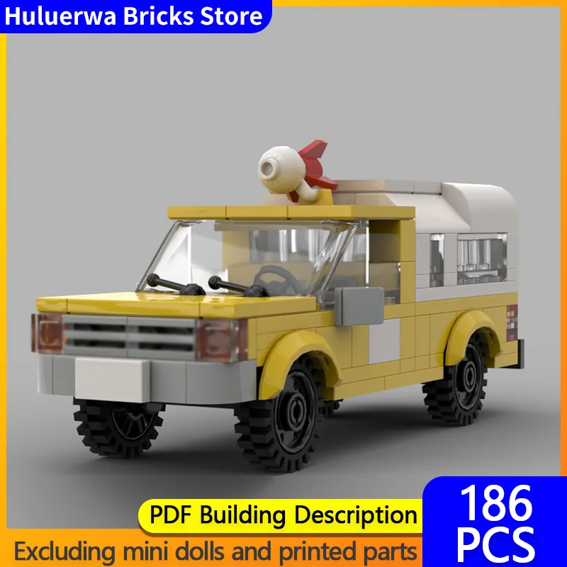 

Модель скоростного гоночного автомобиля MOC, строительные кирпичи, популярные аниме, специальные транспортные средства, модульные технологии, подарки, праздник, сборка, детская игрушка