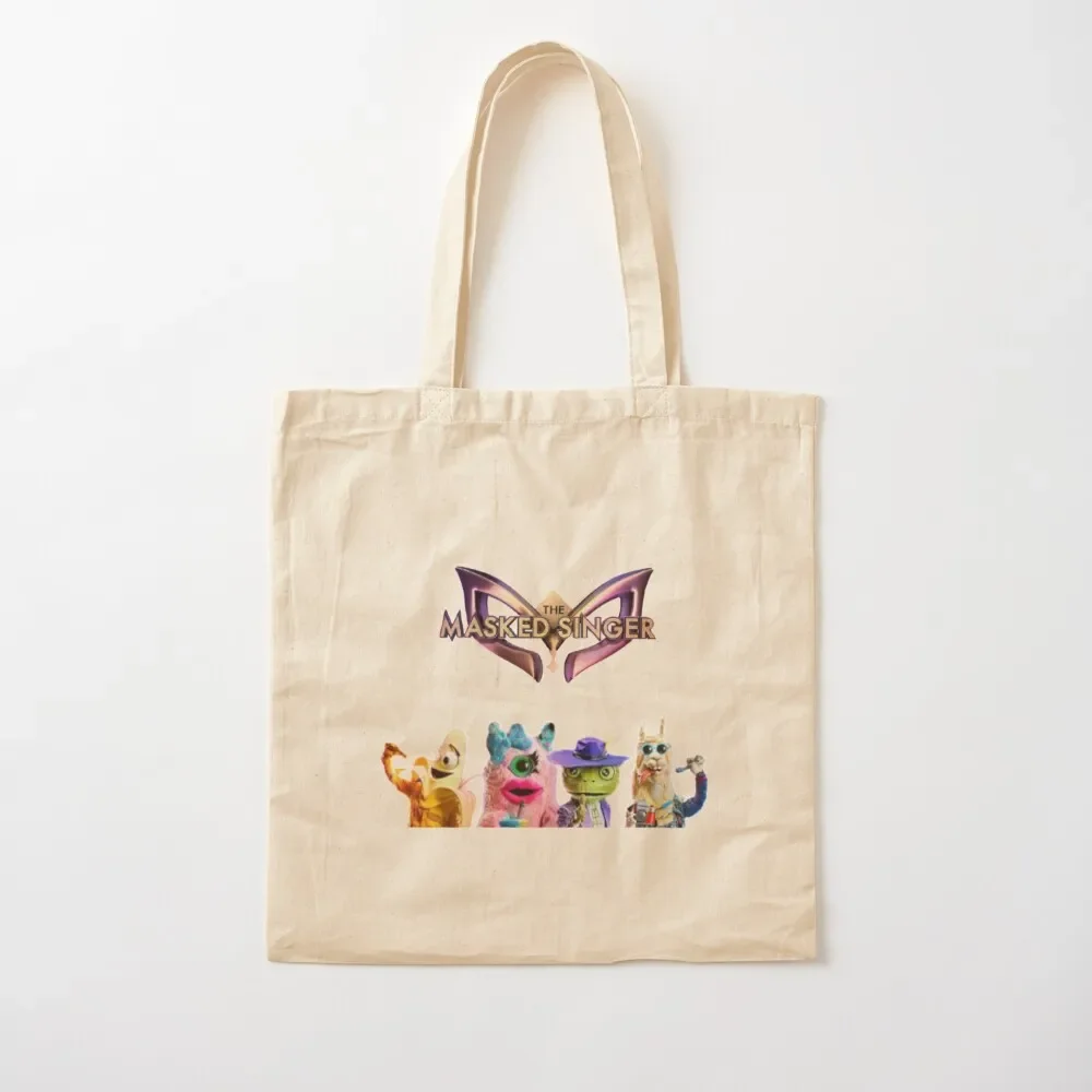 

The Masked Singer Tote Bag Gift bag supermarket folding bag Candy bags hand