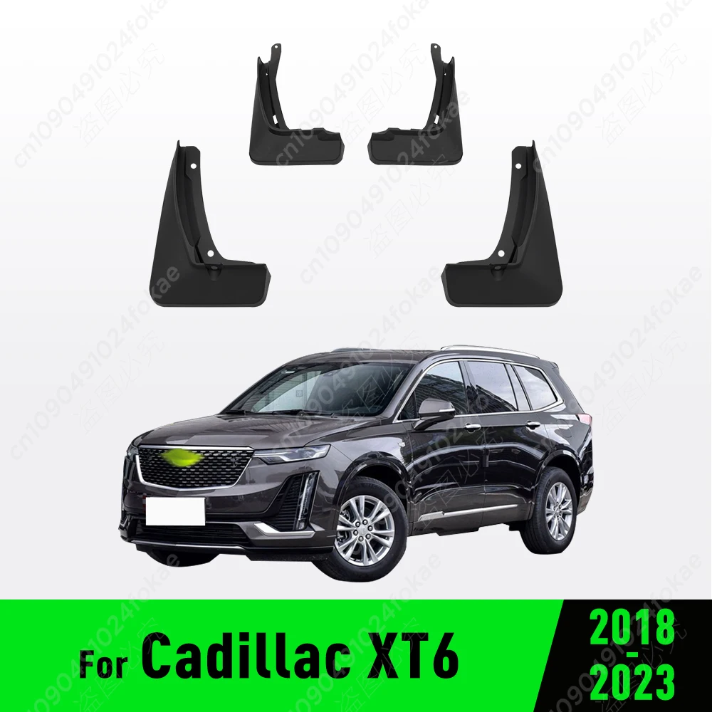 For Cadillac XT6 2018 2019 2020 2021 2022 2023 Fender Mudguard Mud Flaps Guard Splash Flap Mudguards Car Accessories