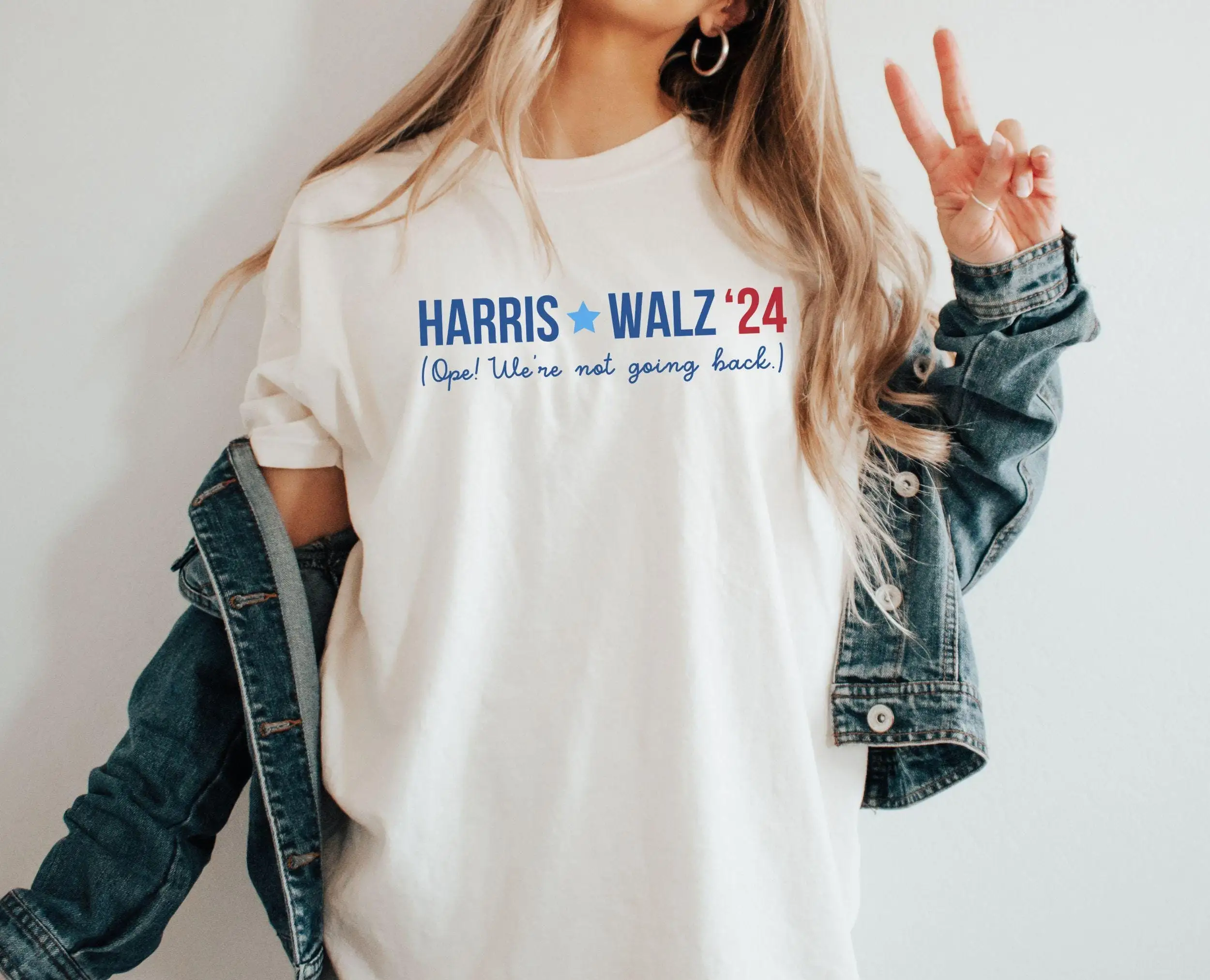 Ope Midwest Harris Walz Comfort Colors Shirt Minnesota For Kamala Election Voting T Liberal Democratic Rally