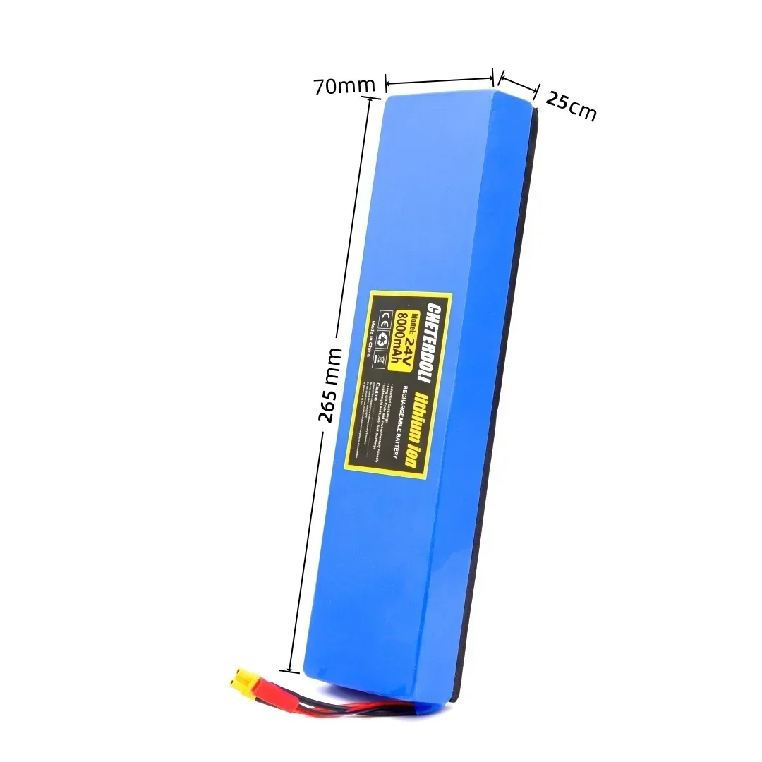 Paket Baterai Isi Ulang Li-ion 8000MAh Asli 18650 7S2P 25.2V Cocok untuk Penggantian Baterai Skuter Listrik 29.4V