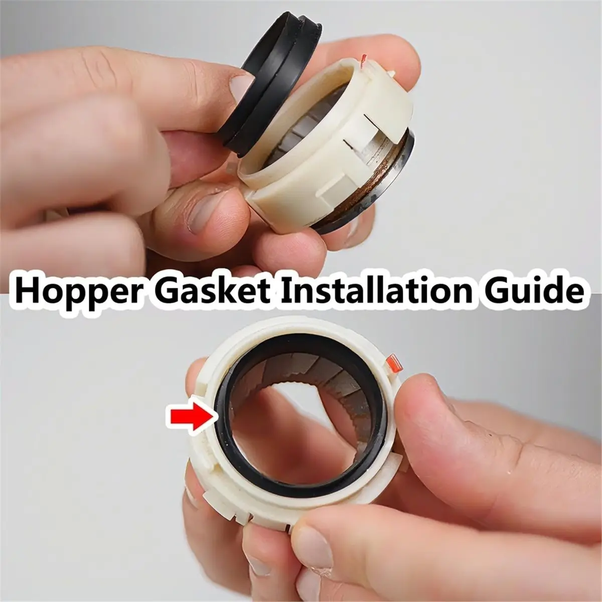 8pcs Gasket Replacement for Encore/ESP/Virtuoso+ Coffee Grinder, Parts for Optimal Grinding Performance
