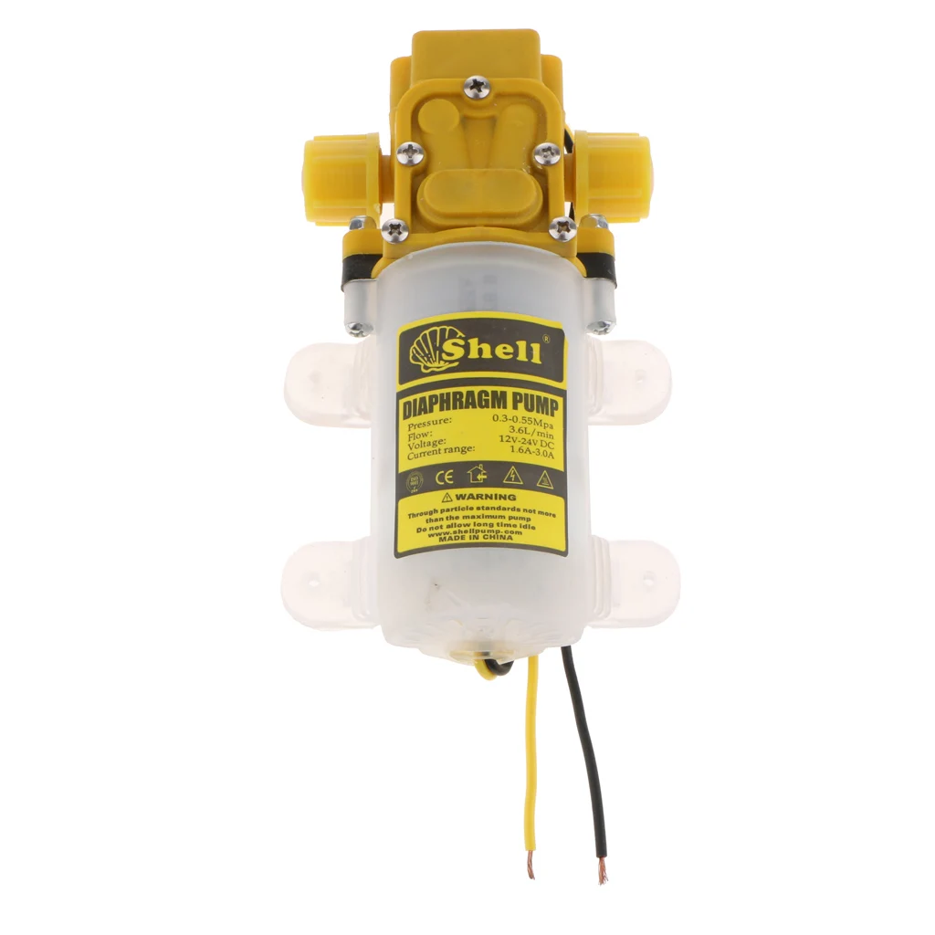 

Водяной насос 12 В, 58PSI, 2 л/мин, самовсасывающий насос, высокая диафрагма