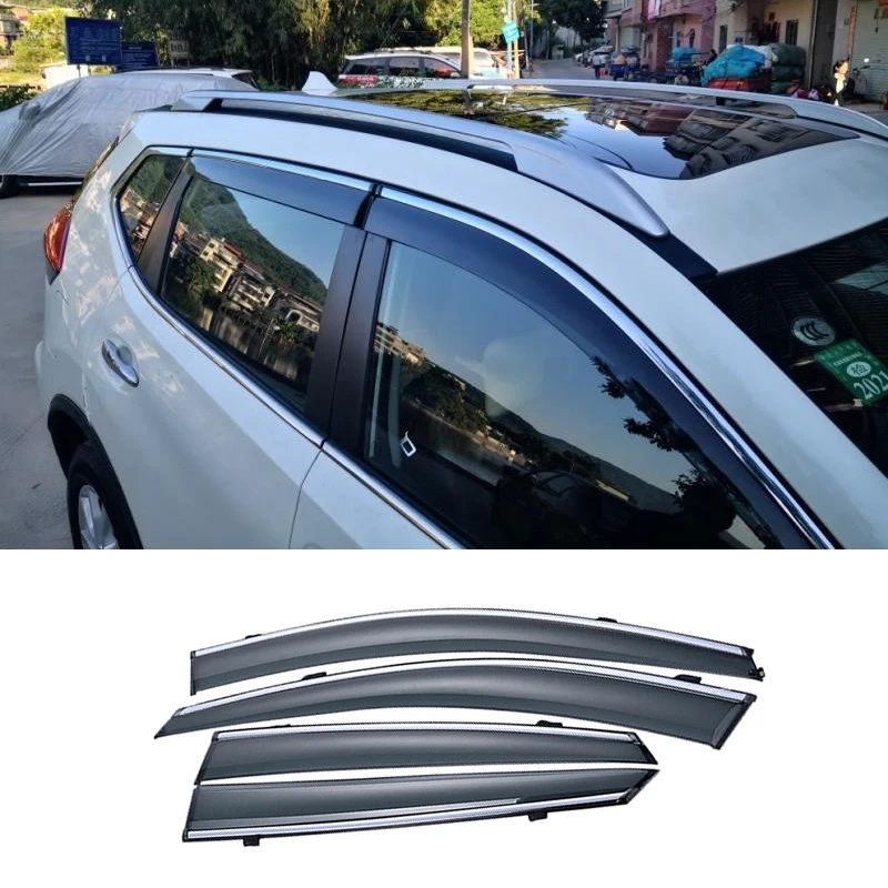 

Window Visor Side Sun Rain Protection Shield Exterior Body Decoration Accessories For HAVAL F7 F7X 2019 2020 2021