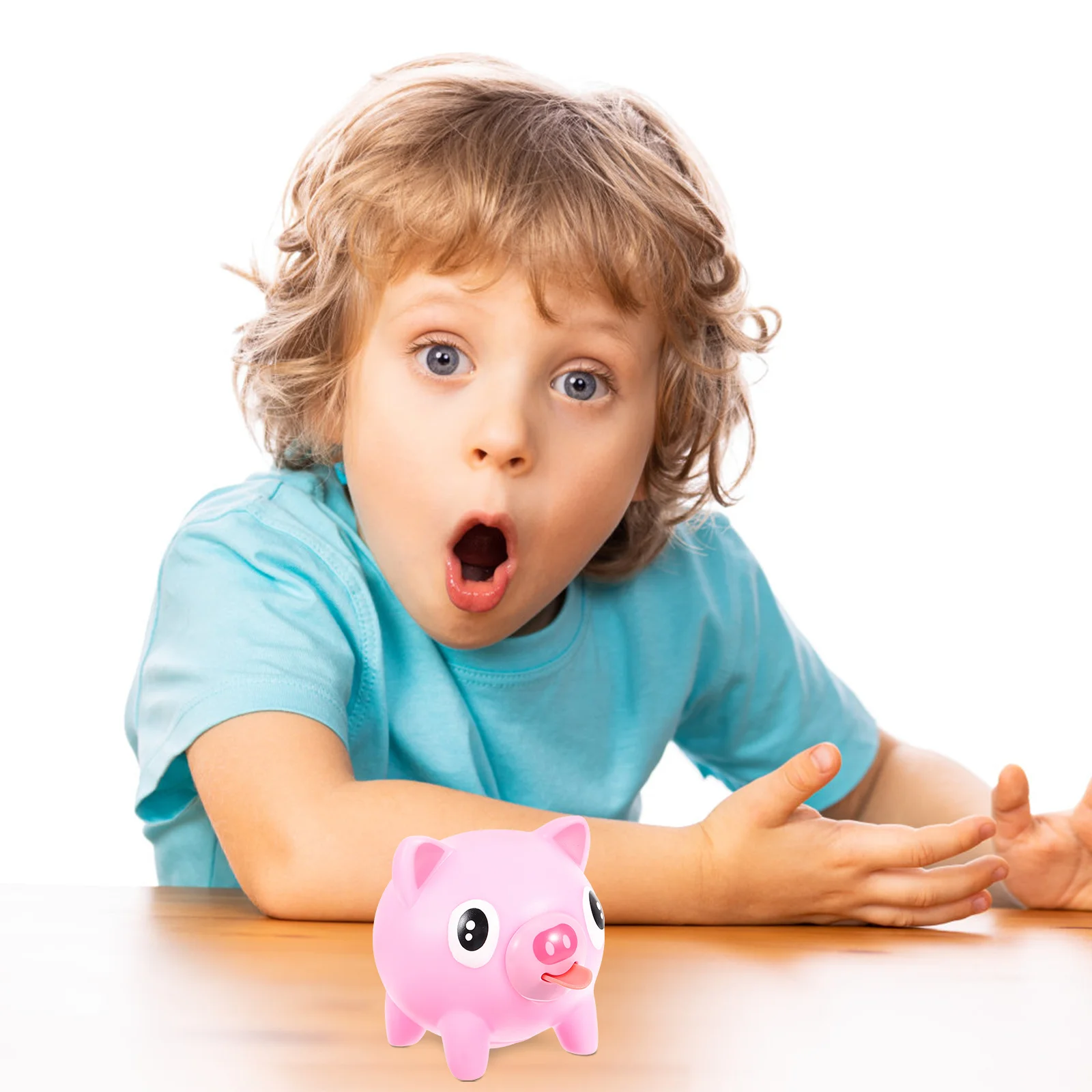 Jouet anti-stress en forme de cochon mignon, sensoriel, à presser, pour enfants et adultes, soulagement de l'anxiété, amusant, élastique, forme d'animal, décompression