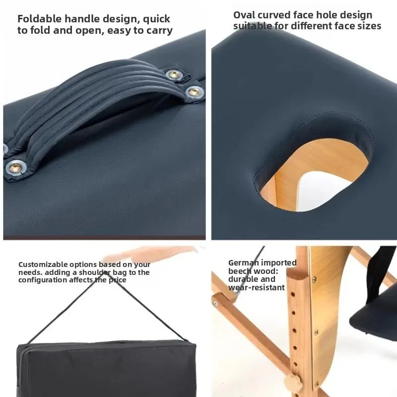 Massage & Therapy Bed Chiropractic Acupuncture Medical Rehabilitation Table Professional TCM Equipment Therapy Massage Bed Table