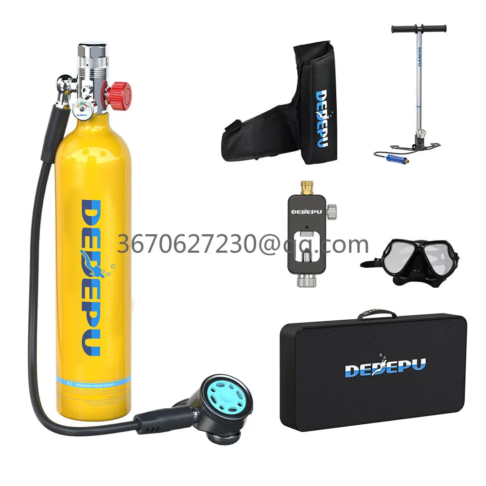 Aluminum Freediving Cylinder Diving Equipment Other Swimming High Pressure Air Pump Scuba Oxygen Cylinder Tank