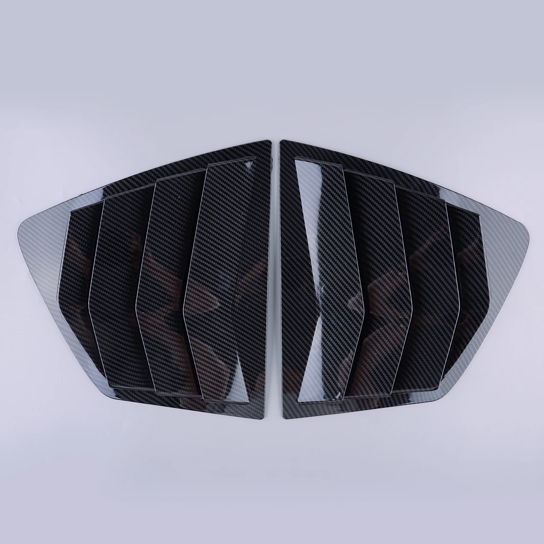 

Новые накладки на задние боковые окна (жалюзи) из ABS-пластика под карбон, 1 пара, для Honda Accord Sedan 2008-2013