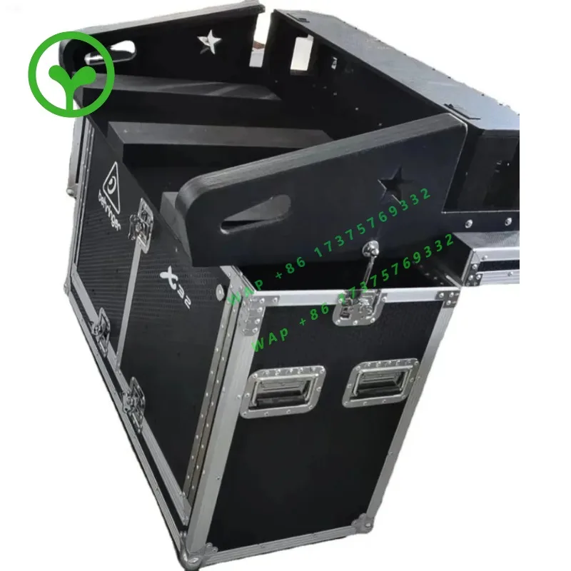 ForX32 Mixer Case Flip-Ready Easy Retracting Hydraulic Lift Road Mixer Console Flight Case For X32