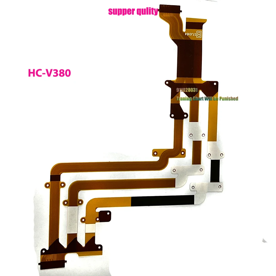 New V380 LCD Flex Hinge Flexible FPC For Panasonic HC-V380 Display Cable  Camcorder Digital Camera Repair Part