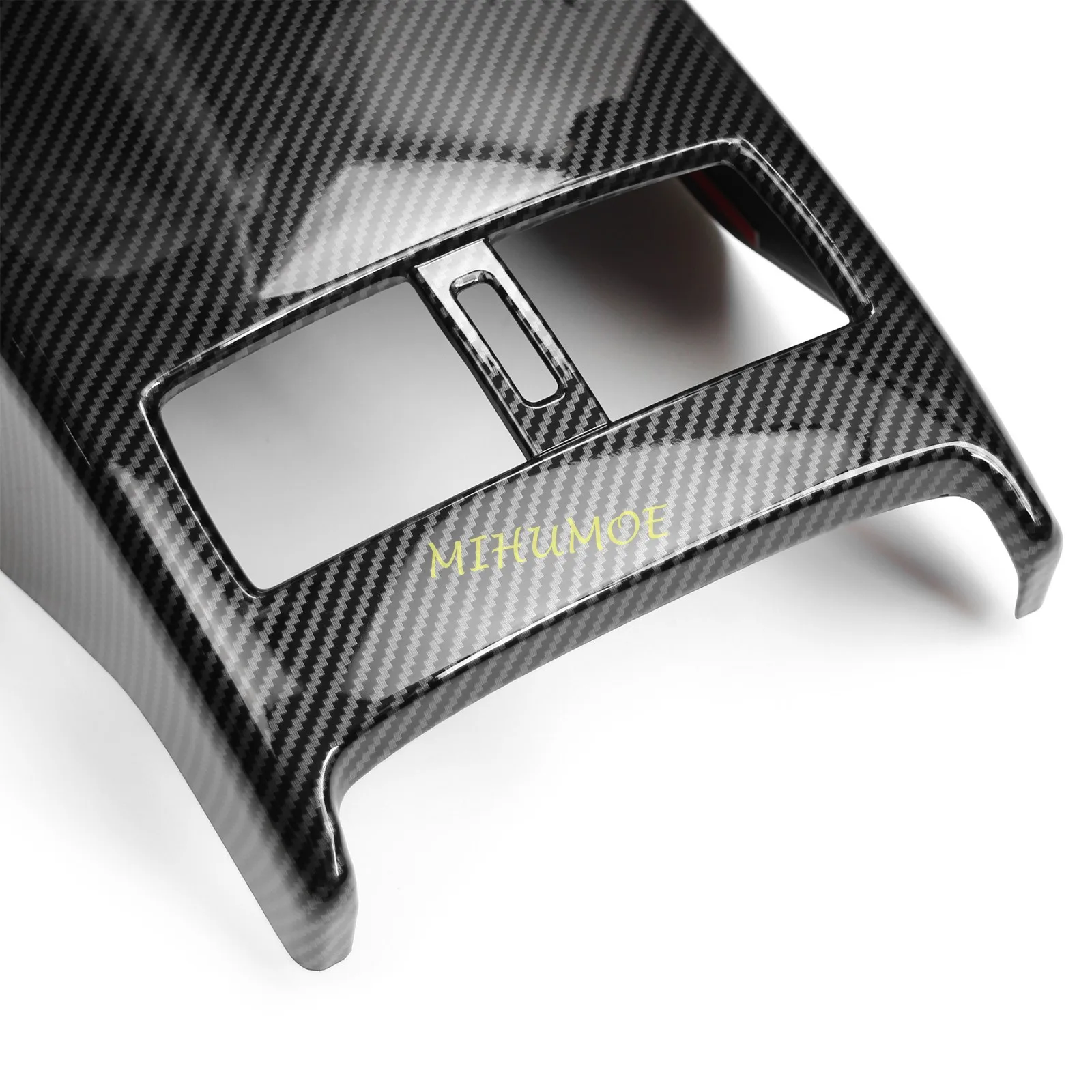 ألياف الكربون سيارة الخلفية فتحات الهواء منفذ غطاء لوحة الكسوة لمازدا CX30 CX-30 DM 2020 2021 2022 2023 2024 2025 #4