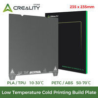 Creality Low Temperature Cold Printing Build Plate-235*235mm for Ender-3 V3 KE/SE/CR-10 SE/Ender-3 V2 Neo New 3d Printer Parts