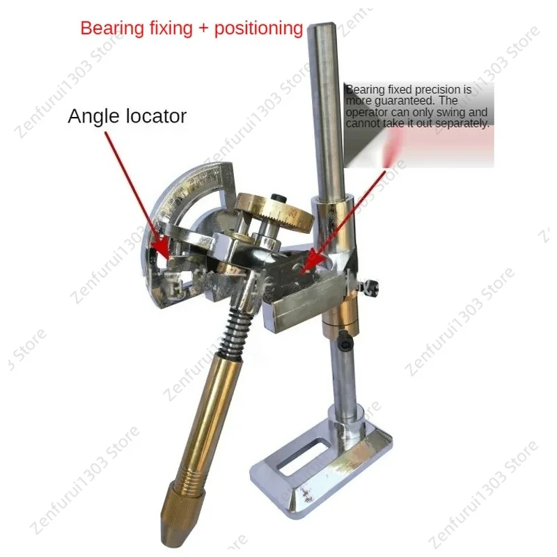 Gem faceted polishing machine jewelry angle polisher wheel handle hairpin