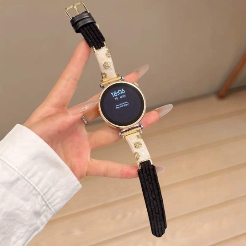 

Винтажный кожаный ремешок, подходящий для ремешков HW Watch Fit3/Fit4 и ремешков ручной работы для HW Band 8/9/10NFC.