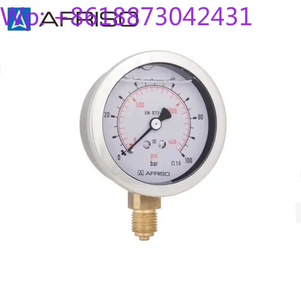 New D701 D711 D731 D751 Feisuo Stainless Steel Liquid-filled Shockproof Pressure Gauge Industrial RF63Gly1.6 1pcs