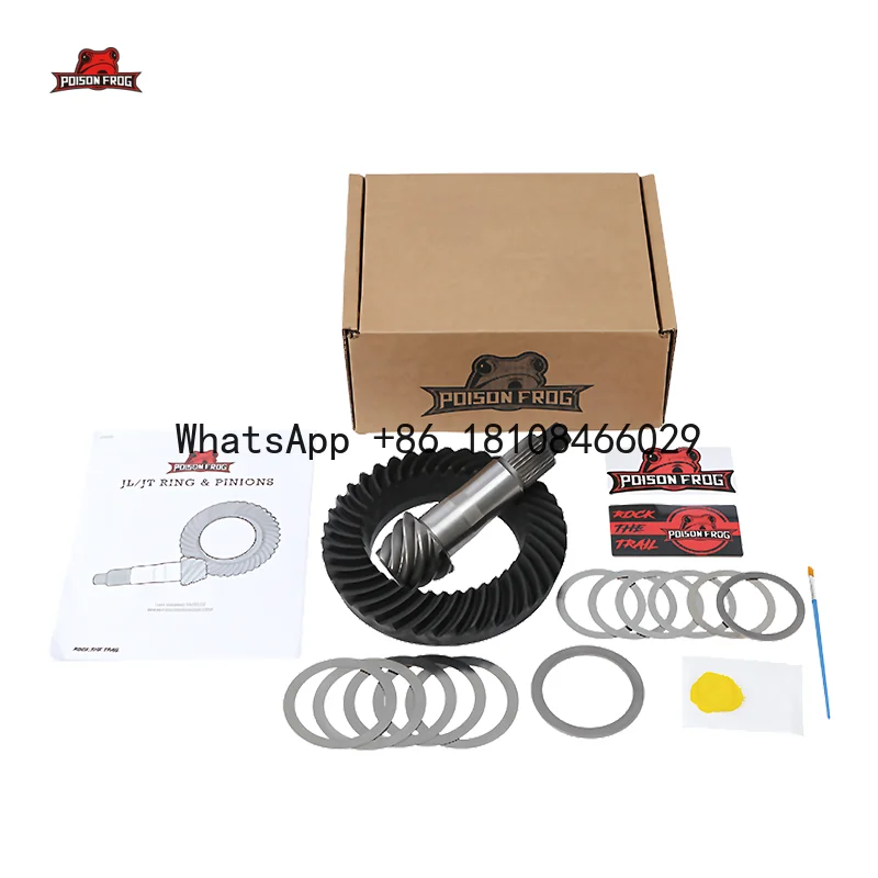 Gear and Shaft ring and pinion set suitable for speed FRONT R&P 4.56 differential OEM186