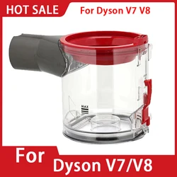 For Dyson V7 V8 Original dust bin Replacement parts Cyclone dust Collector Robot Vacuum Cleaner dust bucket MotorHead Accesories