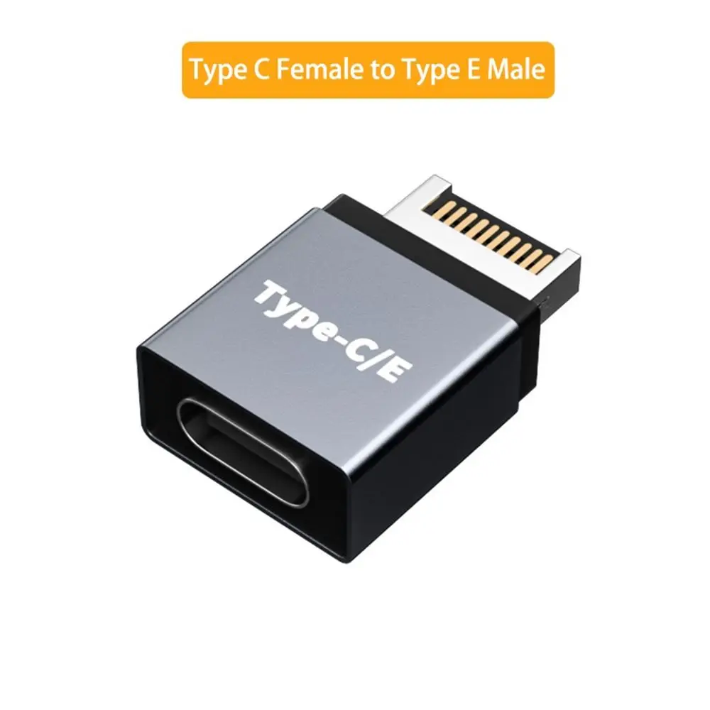 Mini Female to Male USB 3.1 Motherboard Cable Adapter Plug Converter Type-E Header Expansion