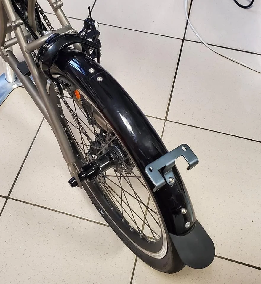 HH Titanium Rear Rack for Brompton P/T Line