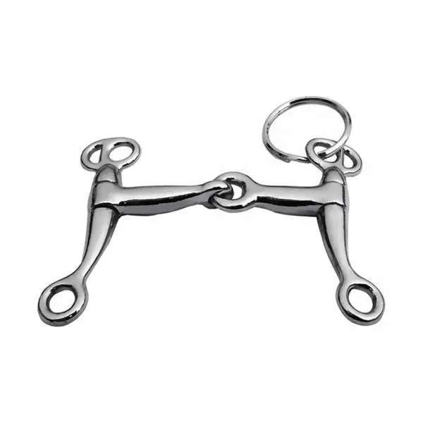 2x Alloy Horse Bit Keychain Horse Keychain Portable Keychain Horse Bag Chain for Tote Bag Wedding Party Favors
