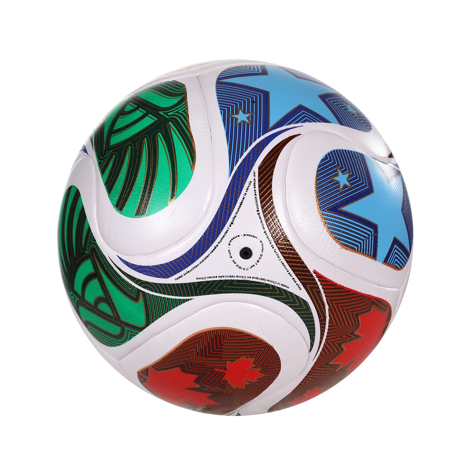 2023 Pallone da calcio di alta qualità Formato ufficiale 5 Materiale PU Senza soluzione di continuità Resistente all'usura Partita di allenamento Calcio Futbol Voetbal Bola