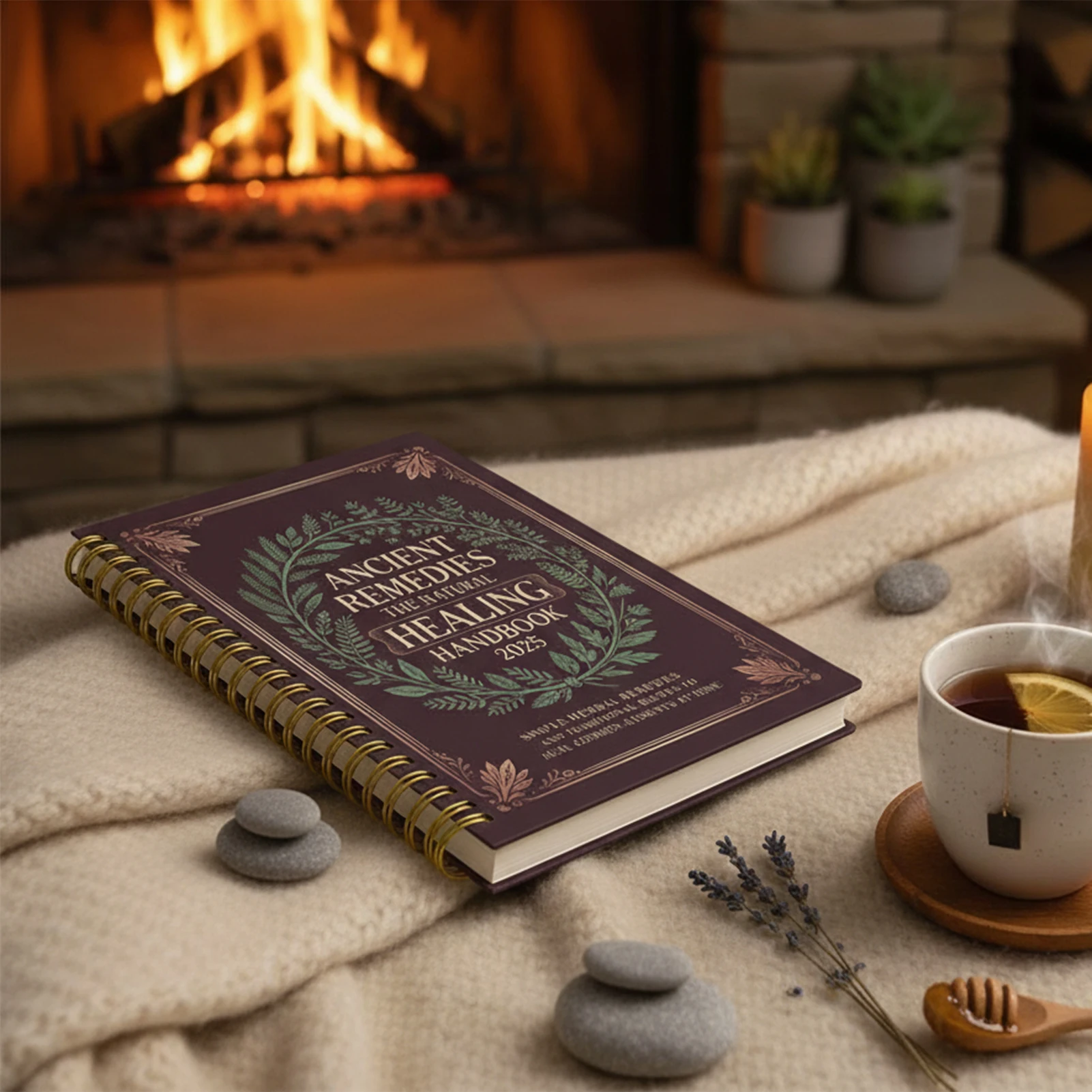 دليل العلاجات الطبيعية مع علاج قديم لصحة الأسرة غطاء PP دفتر ملاحظات مقاوم للماء لهدية السفر في المكتب المنزلي