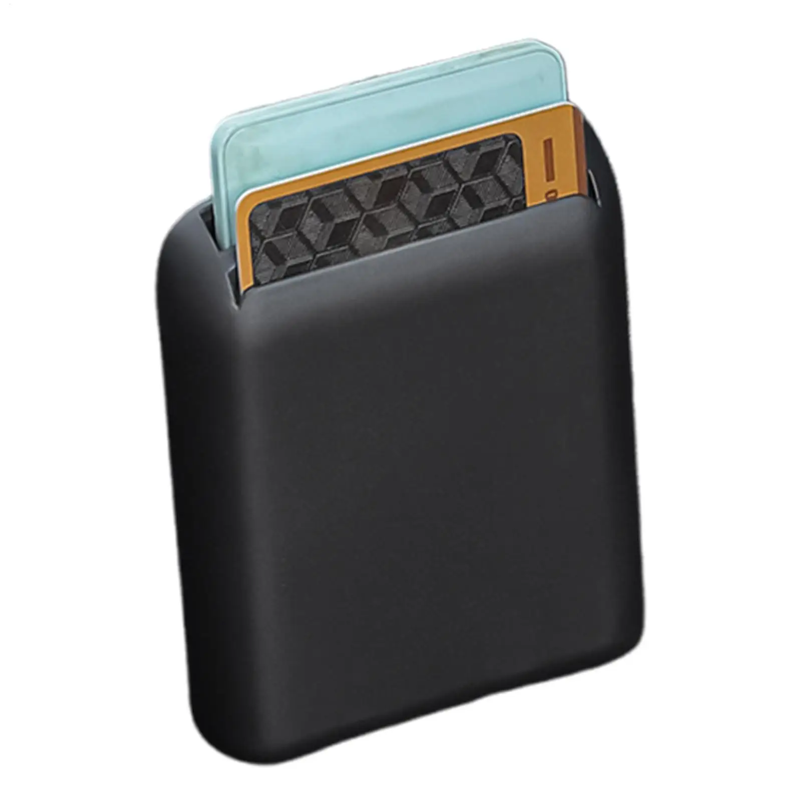 Car Card Organizer  Adhesive Receipt Storage  Portable Organization Slot License Card Pocket for Cars Sedans SUVs Trucks Pickups