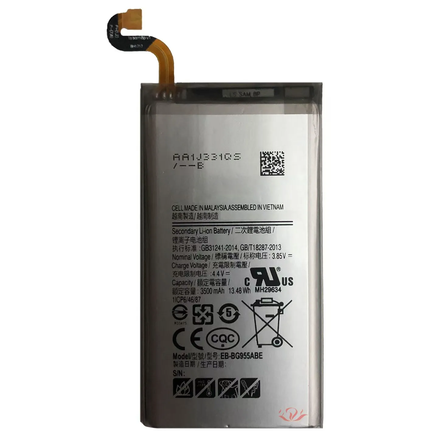 For Samsung S8plus Original Battery, EB-BG955ABE Battery Replacement, Free Tools, Repair Parts