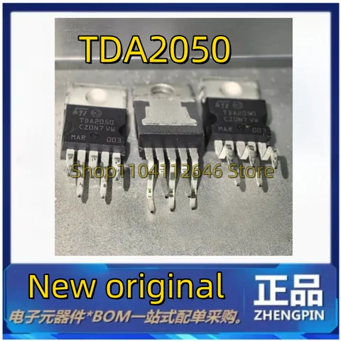 5pcs 100% New Original TDA2050 TDA2050V TDA2040 TDA2030A TDA2030 TO220-5 LM1875T TO220 audio power amplification