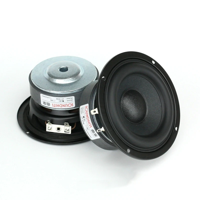 20-40W 4 inch subwoofer 4ohm~8ohm super heavy subwoofer high power hifi speaker low frequency shock sound DIY