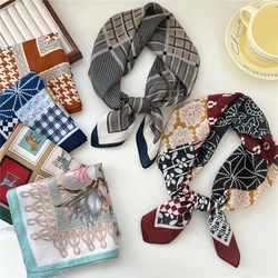 65*65cm Hair Scarf Cotton Square Scarf Bandanas Hairband Headband Hairscarf Headscarf Turban Shawl Wrap