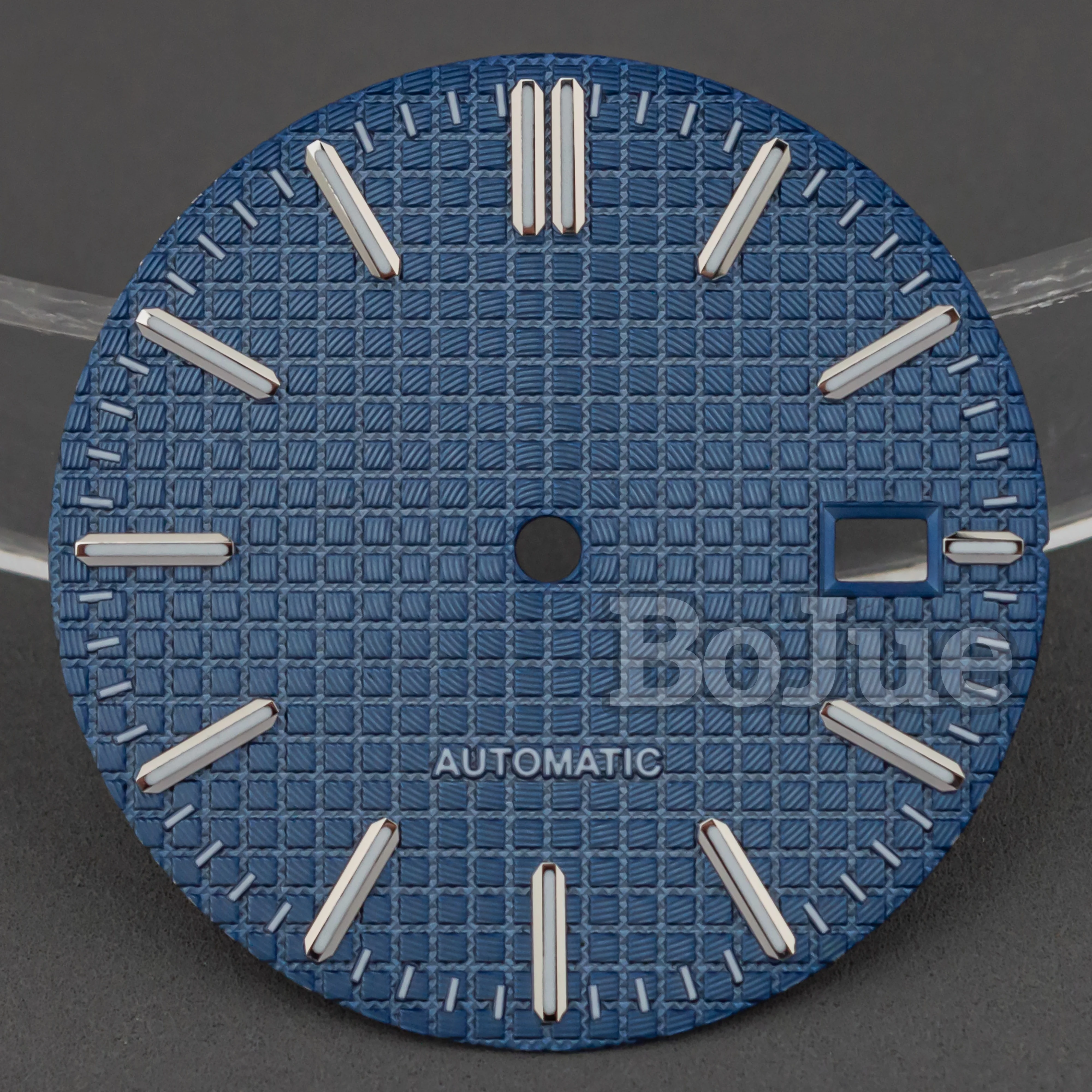 31.8 مللي متر NH35 مؤشرات قرصية خضراء مضيئة مناسبة لحركة Royal oak NH35 NH36 4R 7S NH35 ملحقات الساعة #2