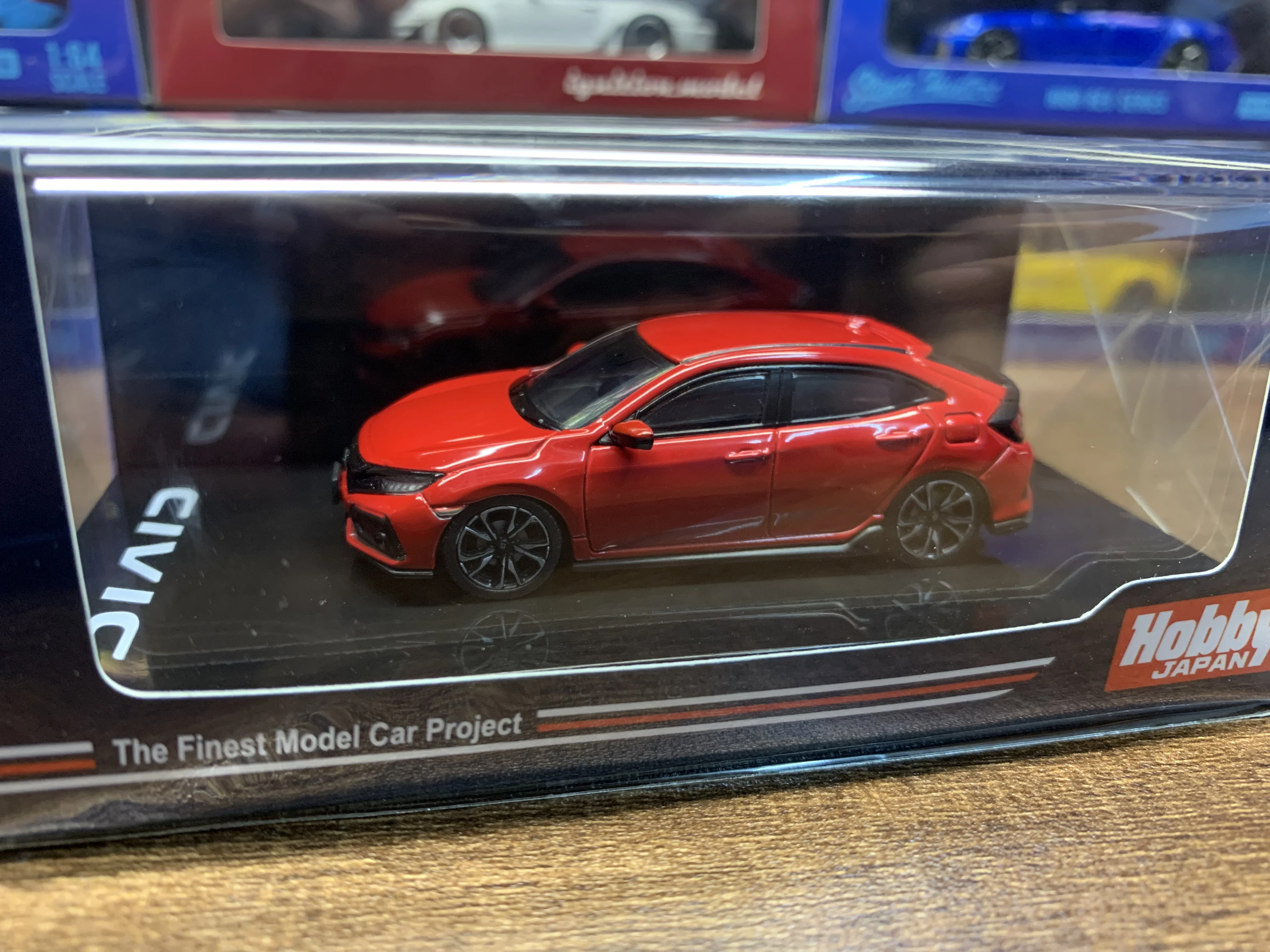 

Модель автомобиля из Японии для Civic FK7, 1/64