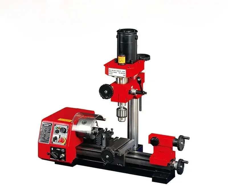 M1 250mm Micro Multi-function Machine Drilling and Milling Lathe machine 220V/110V