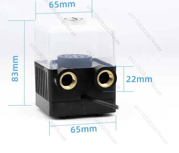 Water-cooled water pump water tank integrated SC 400T silent 12v computer industry instrument small chassis water cooling