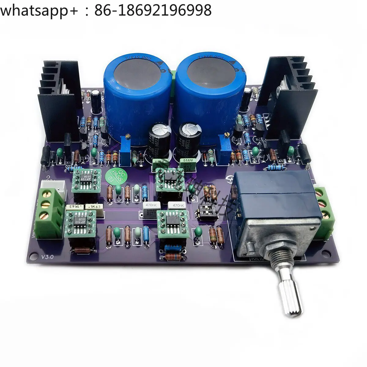 A1 High-end Fever Front Stage Board HiFi Front Amplifier Board, Super Linear Voltage Regulator