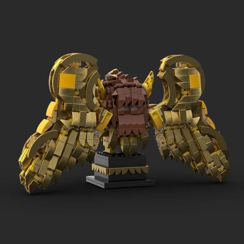 1003 قطعة MOC القوس Aiolos الله القماش Brickheadzed نموذج بناء لعبة كتل العمارة لتقوم بها بنفسك فكرة هدية الكريسماس الطوب الاطفال #2