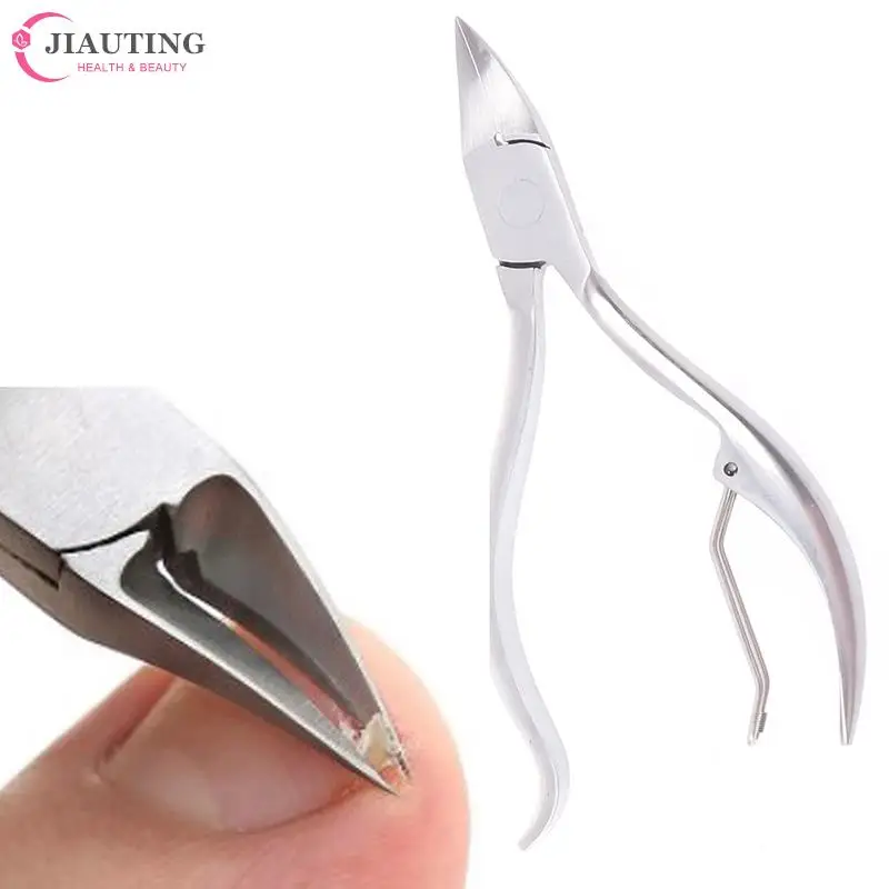 

Professional Fingernail Toenail Cuticle Nipper Trimming Stainless Steel Nail Clipper Cuticle Scissor Plier Manicure Tool