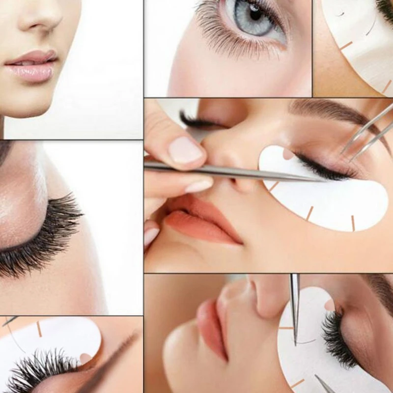 Grafted Eyelashes V-shaped U-shaped Eye Patch Internet Celebrity V-shaped U-shaped Eye Patch Isolation Upper and Lower Eyelash