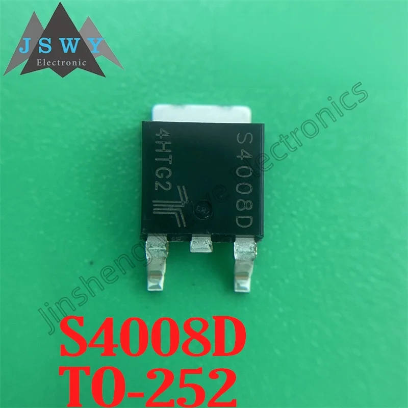(10/50 Pieces) S4008DS2RP S4008D TO-252-2 Unidirectional Thyristor 400V 8A 100% New Original Stock Chipset