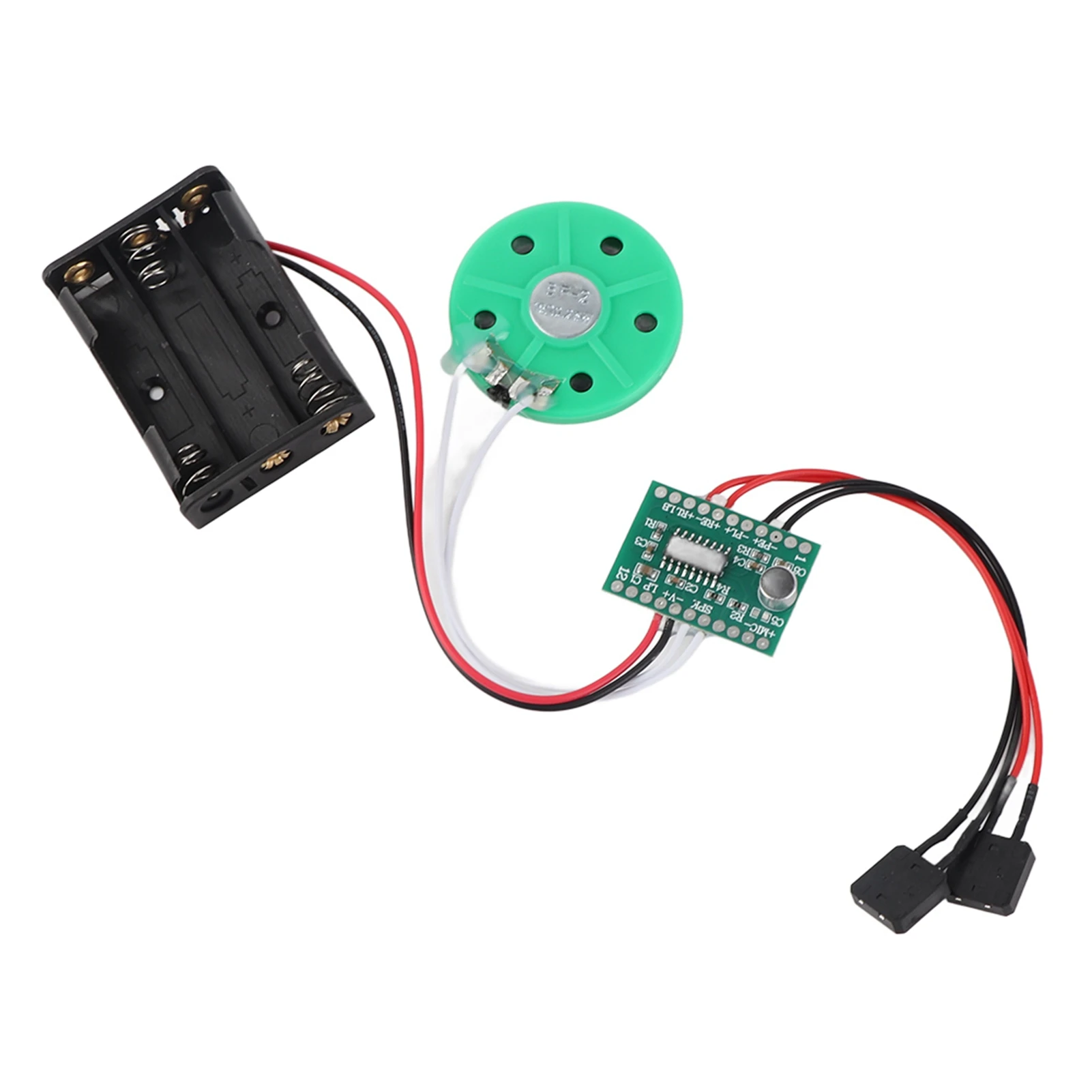 60-second Recording Playback DIY Voice Greeting Card Module Cable Extened 10CM Recording Playback Greeting Card Module