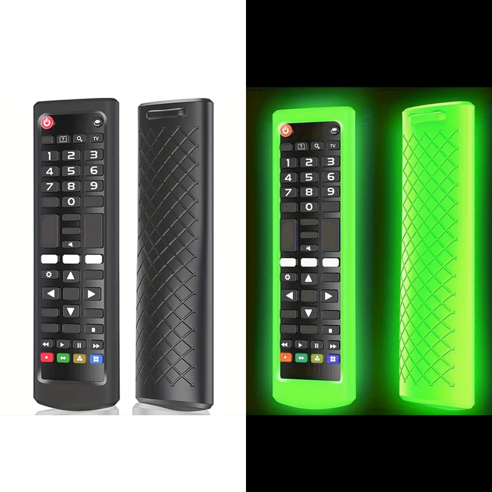 2pc - Protective case for AKB series remote control - Durable silicone case with non-slip grip for LG remote control