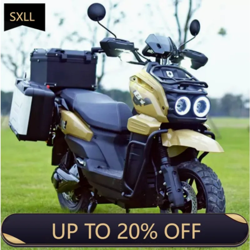 SXLL Hot-selling 1200 watts 72 volts electric off-road disc brakes electric moped electric motorcycle